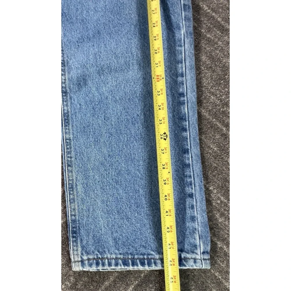 Carhartt Men’s Traditional Fit Work Blue Jeans 5 Pocket B18 STW 46 X 32
